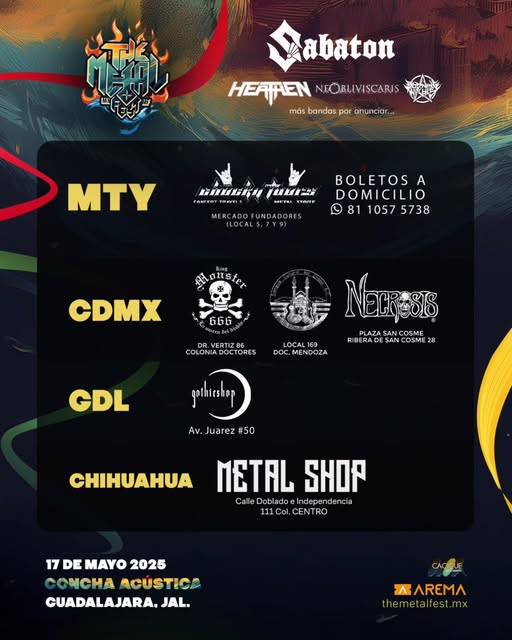 The Metalfest Mx 22