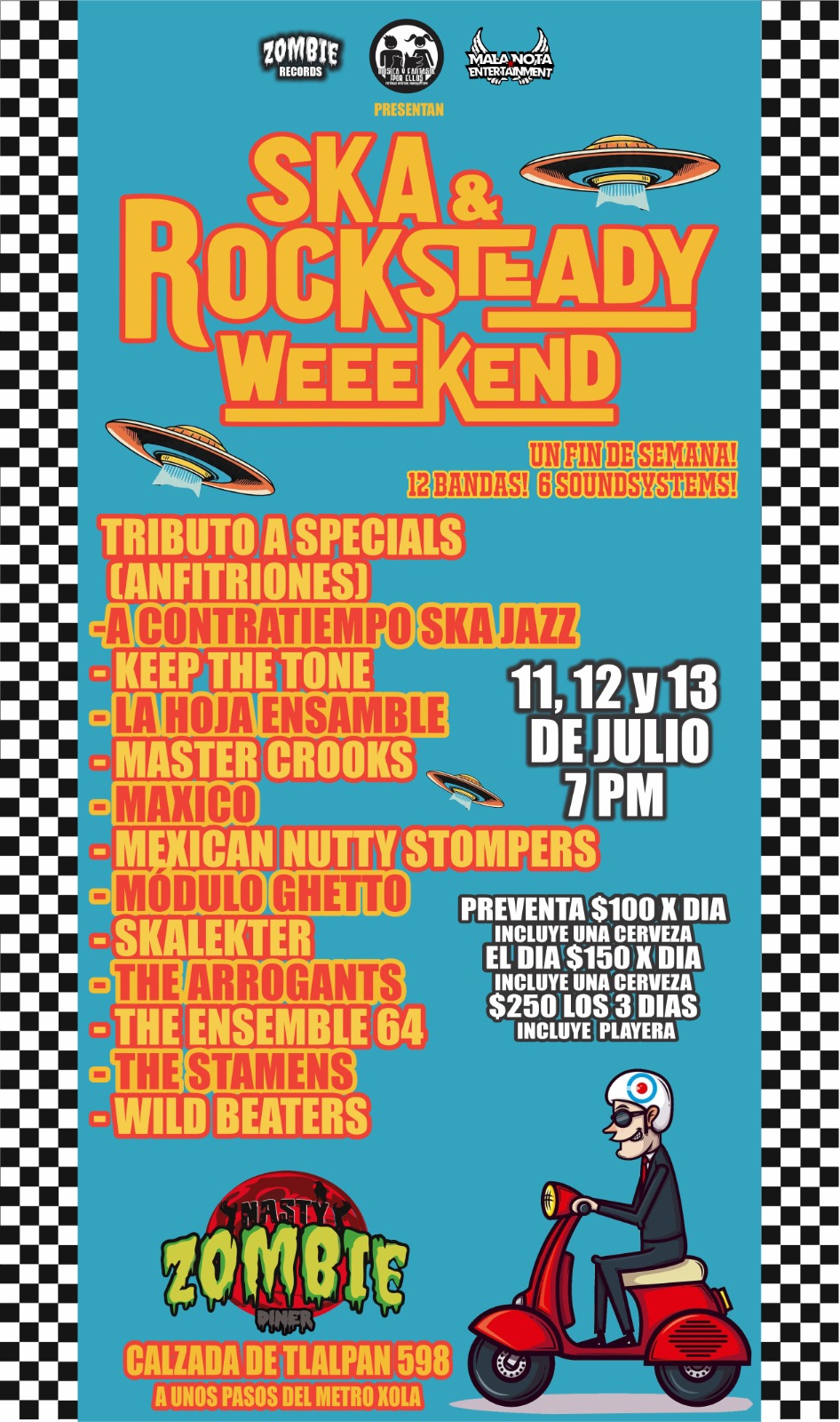 Ska Rocksteady Weekend Jul 2025 Cartel