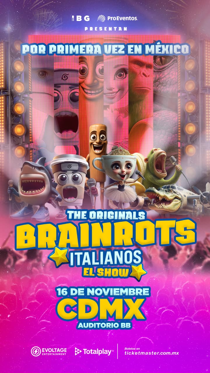 Brainrots Auditorio Bb Cdmx Nov 2025 Cartel 1