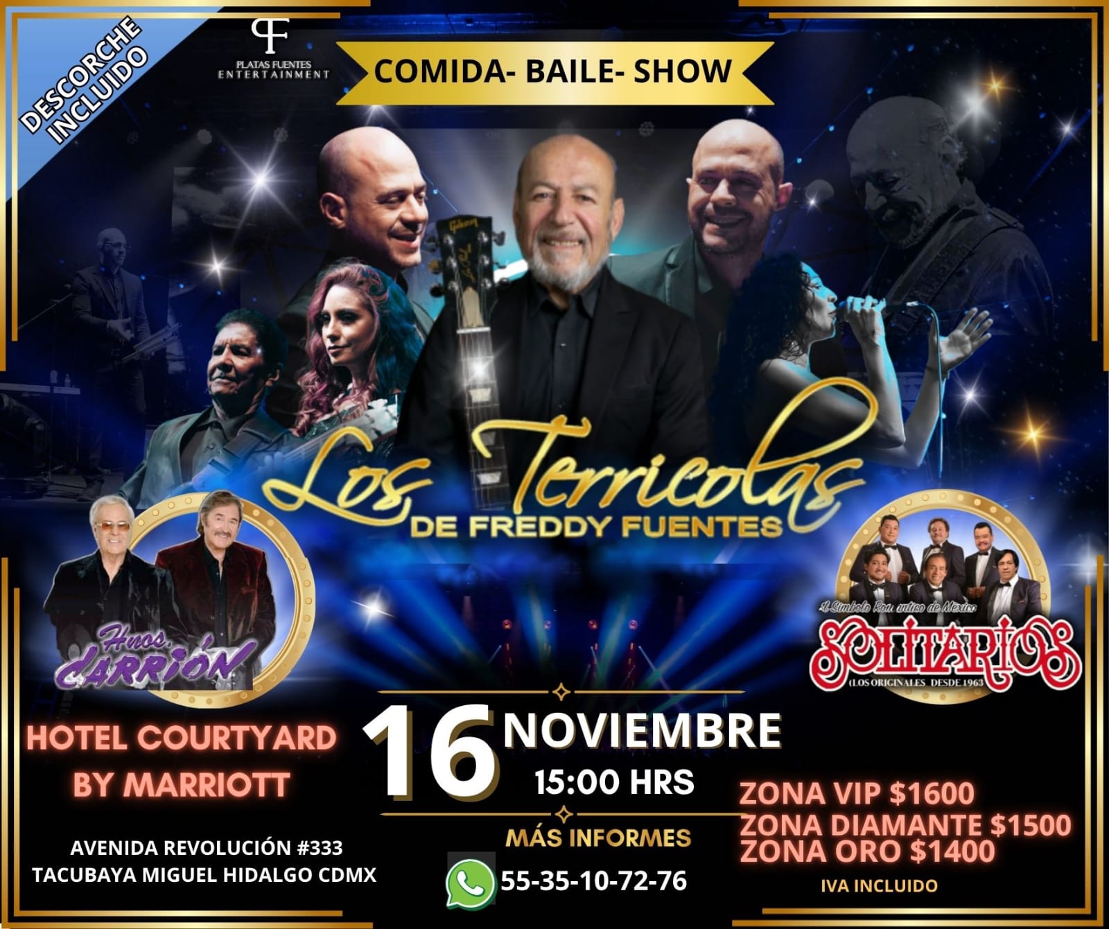 Terricolas Freddy Fuentes 2025 Cartel