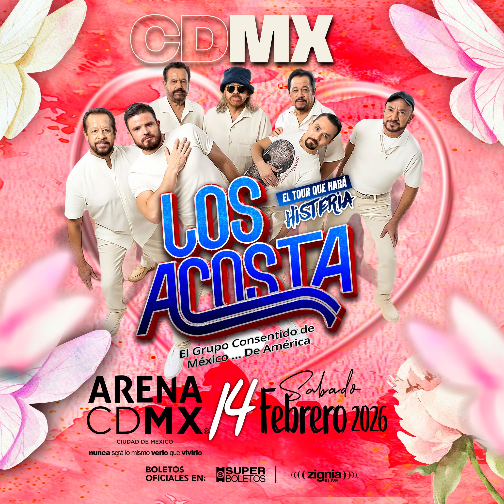 LOS ACOSTA OCT 2025 ARENA CDMX CARTEL 1