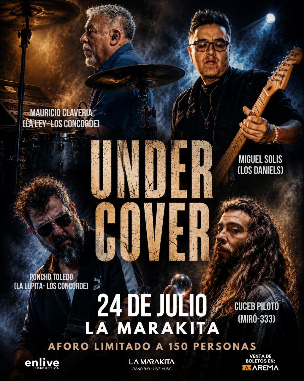 under cover marakita julio 2026 cartel