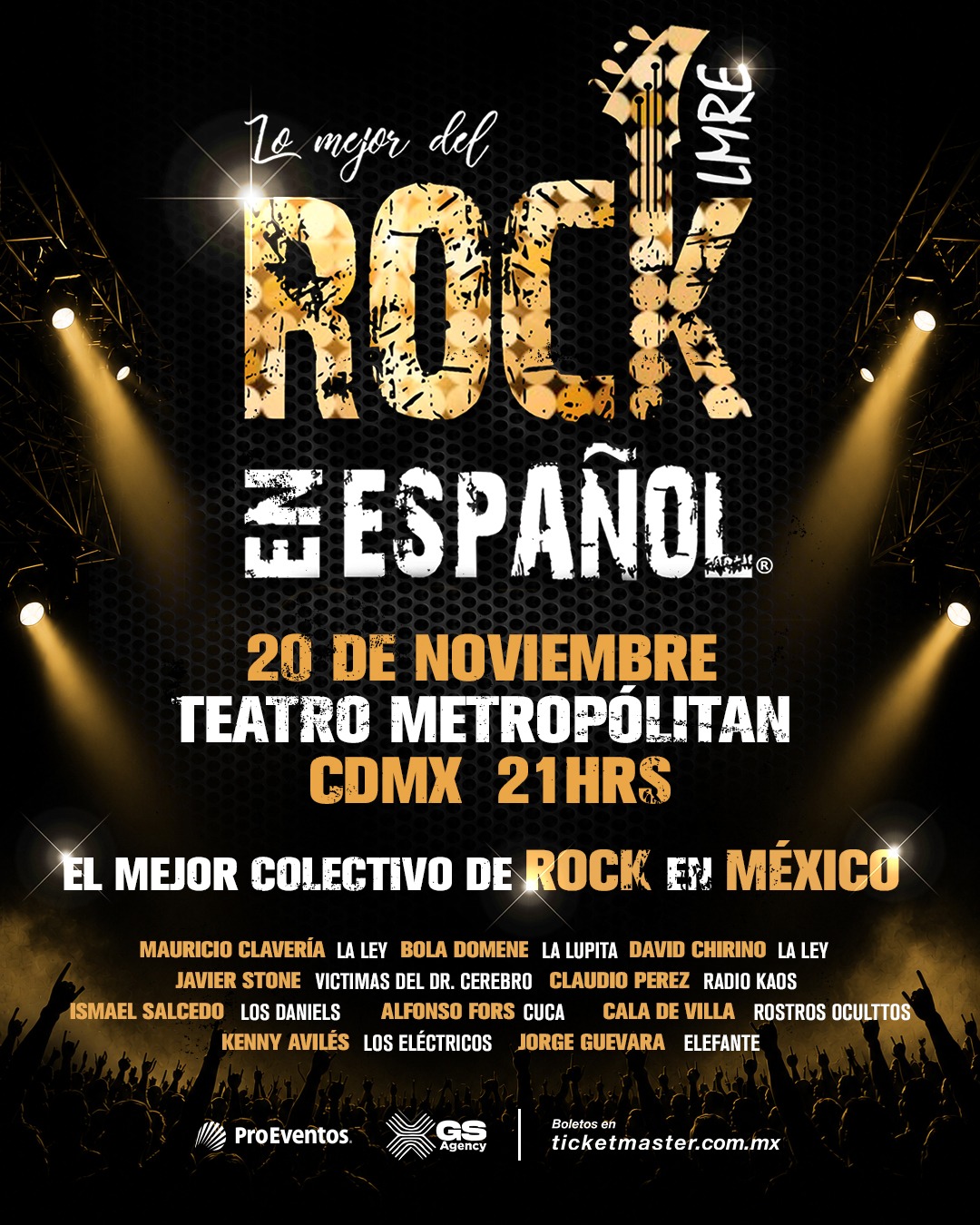 lo mejor rock espaÑol nov 2026 cartel