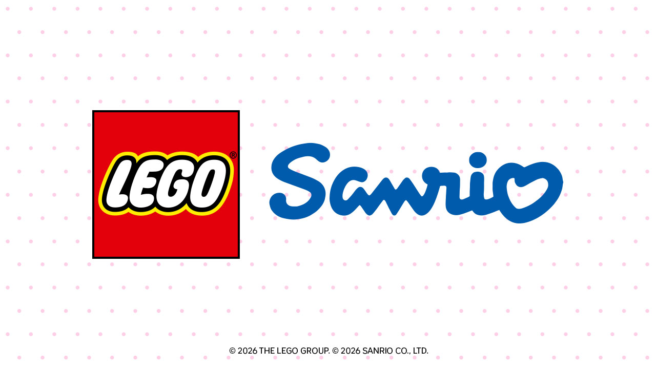 lego sanrio partnership lock up asset